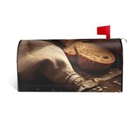 GTKSYNVE Coperture magnetiche per cassette postali di pane e grano, dimensioni standard, 64,8 x 53,3 cm, decorative, impermeabili, copertura per cassetta delle lettere personalizzate, per decorazioni