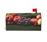 GTKSYNVE Coperture magnetiche per cassette postali per frutta e verdura, dimensioni standard, 64,8 x 53,3 cm, decorative, impermeabili, copertura per cassetta postale personalizzata, per decorazioni