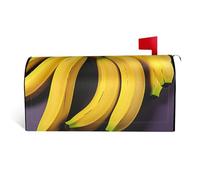 GTKSYNVE Coperture magnetiche per cassette postali uniche a forma di banana e frutta, dimensioni standard, 53,3 x 45,7 cm, decorative impermeabili, copertura per cassetta delle lettere personalizzate