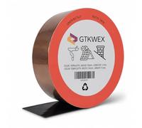 GTKWEX NASTRO BUTILICO IMPERMEABILE AUTOADESIVO 5CM X 5M | SIGILLA E RIPARA | NASTRO SIGILLANTE PER TETTI, TUBI, CREPE, GRONDAIE E RIPARAZIONI | RESISTENTE ALL'ACQUA E ALLE CONDIZIONI CLIMATICHE ESTREME
