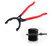 GTLM 30cm Chiave Filtro Olio Auto,Regolabile in 3 Posizioni + Angolo di Curvatura di 15° Chiave per Filtro Olio,Accessori Auto per 45-150mm Filtri Olio Motore,Condotto,Raccordi
