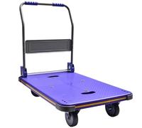 GTOULHH Carrello Portapacchi Trasloco Carrello A Pianale Pieghevole, capacità di 330 Libbre, Rimorchio Domestico for Sollevamento di Carichi Pesanti Bagagli