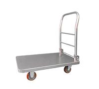 GTOULHH Carrello Portapacchi Trasloco Carrello A Piattaforma for Carichi Pesanti, Carrello A Spinta, Carrello Pieghevole A Pianale Ribassato Bagagli