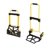 GTOULHH Carrello Portapacchi Trasloco Carrello Pieghevole in Acciaio for La Spesa, Rimorchio for Traslochi, for Salire Le Scale, for Camion con Sacchi Bagagli