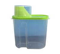 GTOULHH Contenitori Cucina Contenitore For La Conservazione Degli Alimenti For For Cereali Con Coperchio Serbatoio Alimenti Secchi(Grün,1.9L)