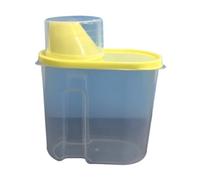 GTOULHH Contenitori Cucina Contenitore For La Conservazione Degli Alimenti For For Cereali Con Coperchio Serbatoio Alimenti Secchi(Yellow,1.9L)