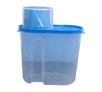GTOULHH Contenitori Cucina Contenitore For La Conservazione Degli Alimenti For For Cereali Con Coperchio Serbatoio Alimenti Secchi(Blue,1.9L)