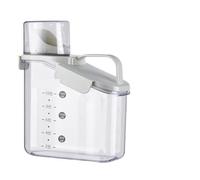 GTOULHH Contenitori Cucina Dispenser Di Cereali Contenitore Ermetico For Alimenti Secchi For Da Cucina For Serbatoio Alimenti Secchi(White,1600ml)