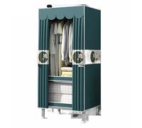 GTOULHH Guardaroba,Capiente Combinazione Semplice Guardaroba Tubo D'acciaio Tessuto Camera Da Letto Assemblato Vestiti Di Stoccaggio Appendiabiti(62 * 45 * 170cm)