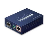gtp-805 a 802.3 at PoE 10/100/1000BASETX to 1000 FX media converter (SFP, PoE)