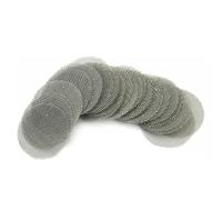 GTPBAO 100 filtri in acciaio inossidabile, retine metalliche argentate for accessori di filtrazione for tubi dell'acqua Ferramenta Griglia(16mm)