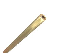 GTPBAO 2 pz Tubo In Ottone Tubo Capillare Utensile Da Taglio Rivetto Pin Rivetto Diametro Esterno 10mm 12mm 14mm 22mm Lunghezza 250mm dritto(OD 18mm ID 16mm)