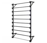 GTPBAO Espositore per Rotoli di Nastro 13-Tier Metal Ribbon Holder Organizer Wall Mount, Thread Spool Storage Rack, Gift Wrapping Paper Shelf for Craft Room, Sewing(Wide 70cm/27.6 in)