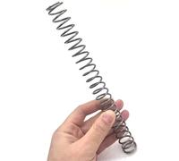 GTPBAO Molla elicoidale in acciaio inossidabile, molla di compressione lunga 300 mm 11,81", diametro filo 1 mm for varie applicazioni Protezione(300mm x 1.0mm x 7mm)