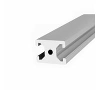 GTPBAO Profilo estruso in alluminio 1520 da 2 pezzi, profilo lineare da 15x20 mm for telaio porta, acquario, espositore for fiori Binario estruso(150mm long)