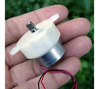 GTPBAO Scienza della Potenza 1: 600 Micro Electric 300 Gear Motor, 12 Volt Slow Speed Riduction Riduttore Muto Diagi Light Light Braccio Robot Lock, Progetti di Motori