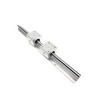 GTPBAO Set di guide lineari SBR12 Binario di guida for movimento lineare da 12 mm con blocchi di scorrimento SBR12UU for un movimento fluido albero posizione(650mm 25.59" long)