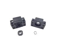 GTPBAO Supporti Terminali Per Viti A Ricircolo Di Sfere Supporto | Alloggiamento del cuscinetto della vite a ricircolo di sfere for SFU1204 SFU1605 SFU2005 SFU2505 supporto(BK15 BF15)