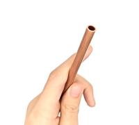 GTPBAO Tubi in rame rosso, tubo dritto rigido con bobina in rame, lunghezza 500 mm, for filtrazione di acquari dritto(6x2mm)