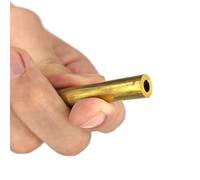 GTPBAO Tubo in ottone di grande diametro H62 Tubo in ottone Diametro esterno 42mm 45mm 48mm 50mm 55mm 60mm Riscaldamento e raffreddamento dell'acqua dritto(45x1.5mm 245mm)