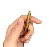 GTPBAO Tubo in ottone H62 Diametro esterno 32 mm 40 mm Parete 1 mm 2 mm 3 mm Tubo in ottone cavo dritto rigido senza saldatura di precisione dritto(34x1mm 500mm)