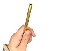 GTPBAO Tubo in ottone sottile H62 Diametro esterno 6,5 mm Diametro interno 6,1 mm 6 mm 5,9 mm 5,5 mm 4,5 mm Micro tubo capillare cavo dritto(OD6.5mm ID5.9mm 245mm)