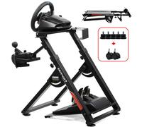 GTPLAYER Supporto per volante per volante Supporto per volante da gioco Supporto per volante da corsa con leva del cambio V1 V2 Supporto per inclinazione Telaio regolabile PS4 Xbox PC