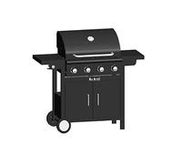 GTR Arrosto Extra Lux Barbecue a Pietra lavica 4 fuochi + 1 fornello Laterale