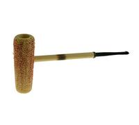 GTR-Prestige Giftware Smoking Accessories PI145S - Pipa diritta per pannocchia di mais naturale Missouri MacArthur 5 stelle