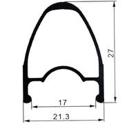 Gtr Ruota Anteriore Da Strada Rr17 Disc Tubular Grey