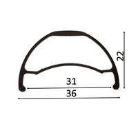 Gtr Ruota Posteriore Da Mtb Sl30 Boost 27.5´´ Disc 6b Tubeless Black / Blue