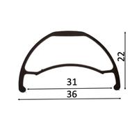 Gtr Ruota Posteriore Da Mtb Sl30 Boost 27.5´´ Ratchet Disc Tubeless White