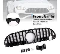 GTR Style Front Bumper Grille Grill Per Mercedes Benz W206 2022-2023 W/Camera Y1