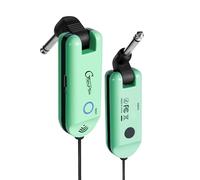 GTRS Sistema wireless per chitarra UHF trasmettitore ricevitore ricaricabile per chitarre elettriche basso strumenti musicali elettrici (verde)