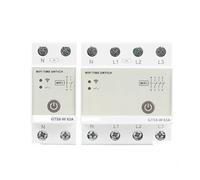 GTS8-W Time Relay Wireless Remote Control AC220V 2P 4P 32A 40A 63A 80A AUOQKQUT(GTS8-W-4P,32A)