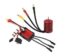 GTSKYTENRC 2430 RC Brushless Motor 25A ESC Kit Sensorless Brushless Motor for 1/16 1/18RC Remote Control Vehicle (7200KV)