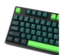 GTSP, 166 copritasti in polibutilentereftalato (PBT), con stampaggio a doppio colpo, profilo Cherry, per tastiere meccaniche e interruttori MX Cherry (sound wave)