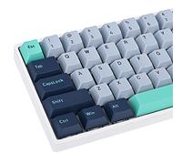 GTSP, 171 copritasti in polibutilentereftalato (PBT), con stampaggio a doppio colpo, dal profilo Cherry, layout americano, per tastiere meccaniche 60%, 65%, 100% e interruttori MX (hammerhead shark)