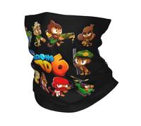 GTTDFASJ Copricapo Multifunzione BTD6 Compilation Bandana Scaldacollo Stampato Sciarpa Multifunzione Ciclismo Sciarpa Escursionismo Pesca Per Uomo Donna Adulto Antivento
