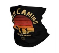 GTTDFASJ Copricapo Multifunzione Buen Camino De Santiago Bandana Ghetta per il collo per escursionismo Campeggio Uomo Donna Sciarpa avvolgente Fascia per capelli