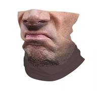 GTTDFASJ Copricapo Multifunzione Carcere Mike Maschera Per Il Viso Per L'Ufficio Bandana Al Collo Ghetta Avvolgere Stampato Sciarpa Fascia Di Equitazione Per Uomini Donne Adulti Traspirante