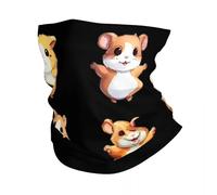 GTTDFASJ Copricapo Multifunzione Criceto Bandana al Collo Coperchio Stampato Magia Sciarpa Multi-uso Bicicletta Sciarpa Corsa Unisex Adulto per Tutta la Stagione