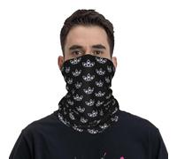 GTTDFASJ Copricapo Multifunzione Gli occhi del Kishin Glitch Asura Demon God Soul Eater Bandana Scaldacollo Sciarpa avvolgente Sciarpa multifunzione da ciclismo