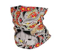GTTDFASJ Copricapo Multifunzione Goro Majima Hannya Fascia invernale Scaldacollo Donna Uomo Trekking Ciclismo Tubo Sciarpa Yakuza Viso Bandana Ghetta
