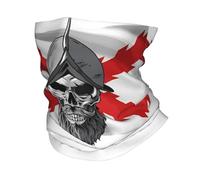 GTTDFASJ Copricapo Multifunzione Impero spagnolo Croce di Borgogna Teschio Bandana Copertura del Collo Wrap Sciarpa Caldo Copricapo di Pesca per le Donne degli Uomini Adulti per Tutta la Stagione