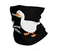 GTTDFASJ Copricapo Multifunzione La Pace Non È Mai Stata Un'Opzione Bandana Al Collo Ghetta Untitled Oca Gioco Maschera Sciarpa, Passamontagna Sportive Outdoor Unisex Adulto Traspirante