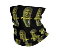 GTTDFASJ Copricapo Multifunzione Picolas Nicolas Cage Bandana Al Collo Ghetta Avvolgere Stampato Sciarpa Multifunzionale Di Ciclismo Sciarpa Di Equitazione Unisex Adulto Antivento