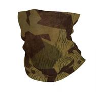 GTTDFASJ Copricapo Multifunzione Scaldacollo mimetico Splittertarn tedesco della seconda guerra mondiale per uomo e donna con protezione UV bandana invernale mimetica sciarpa per ciclismo