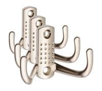 GTV 1 x ganci appendiabiti da parete raso gancio BK 24 (Confezione da 3)