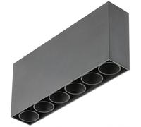 GTV Artemida lampada da soffitto 1x15 W nero LD-ATM15WCP-NB